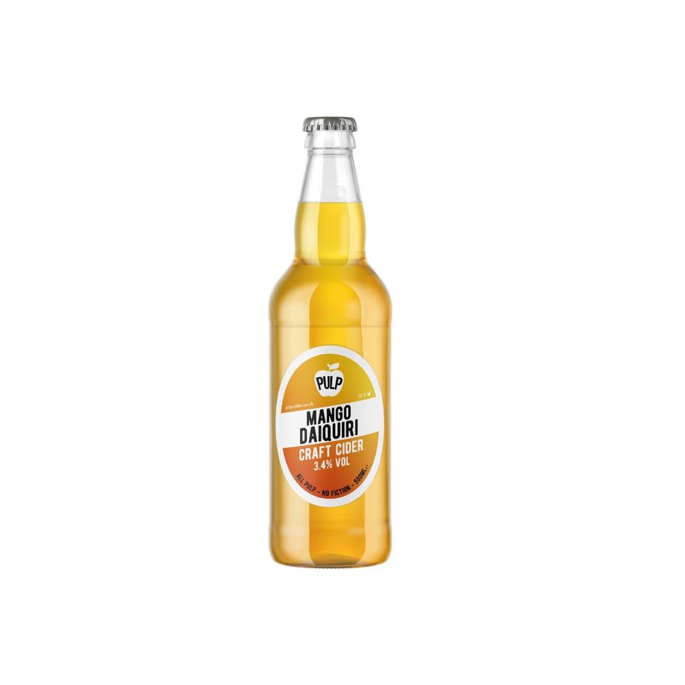 PULP Cider PULP Mango Daiquiri 3.4% 500ml Bottles
