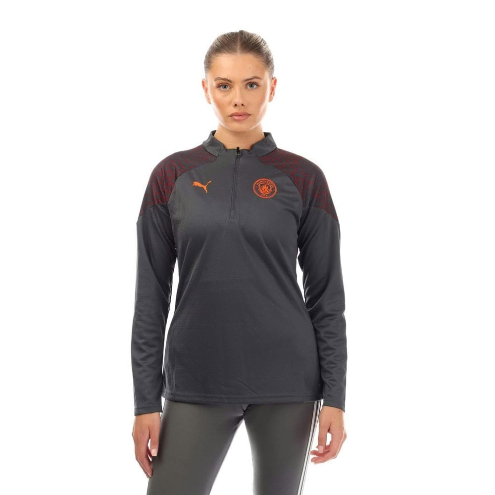Puma Womens/Ladies Manchester City FC Training Top - Grey