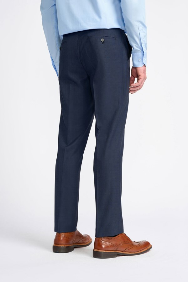 House of Cavani Seeba Navy Long Three Piece Suit - Navy