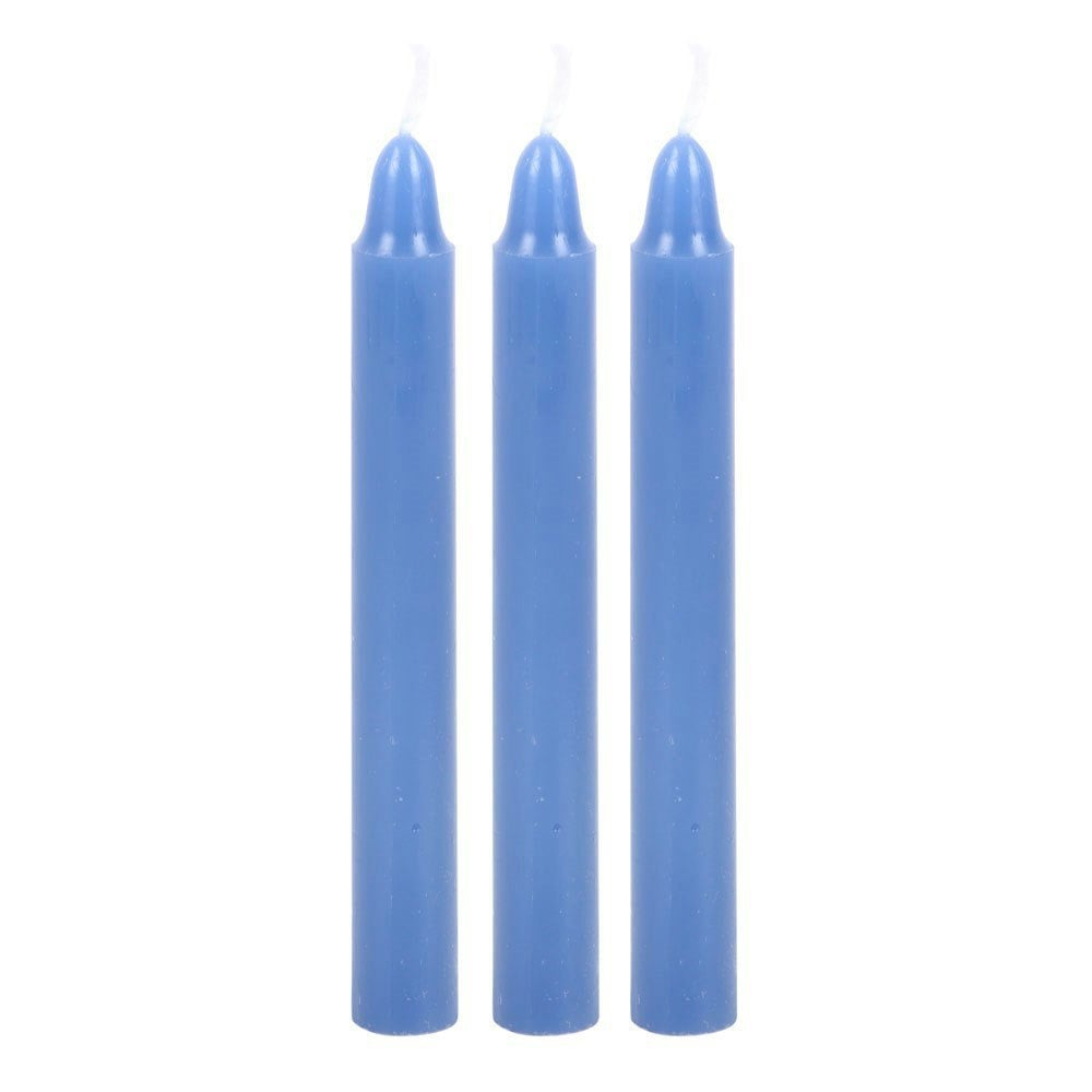 Something Different Communication Spell Candles (Pack of 12) - Blue