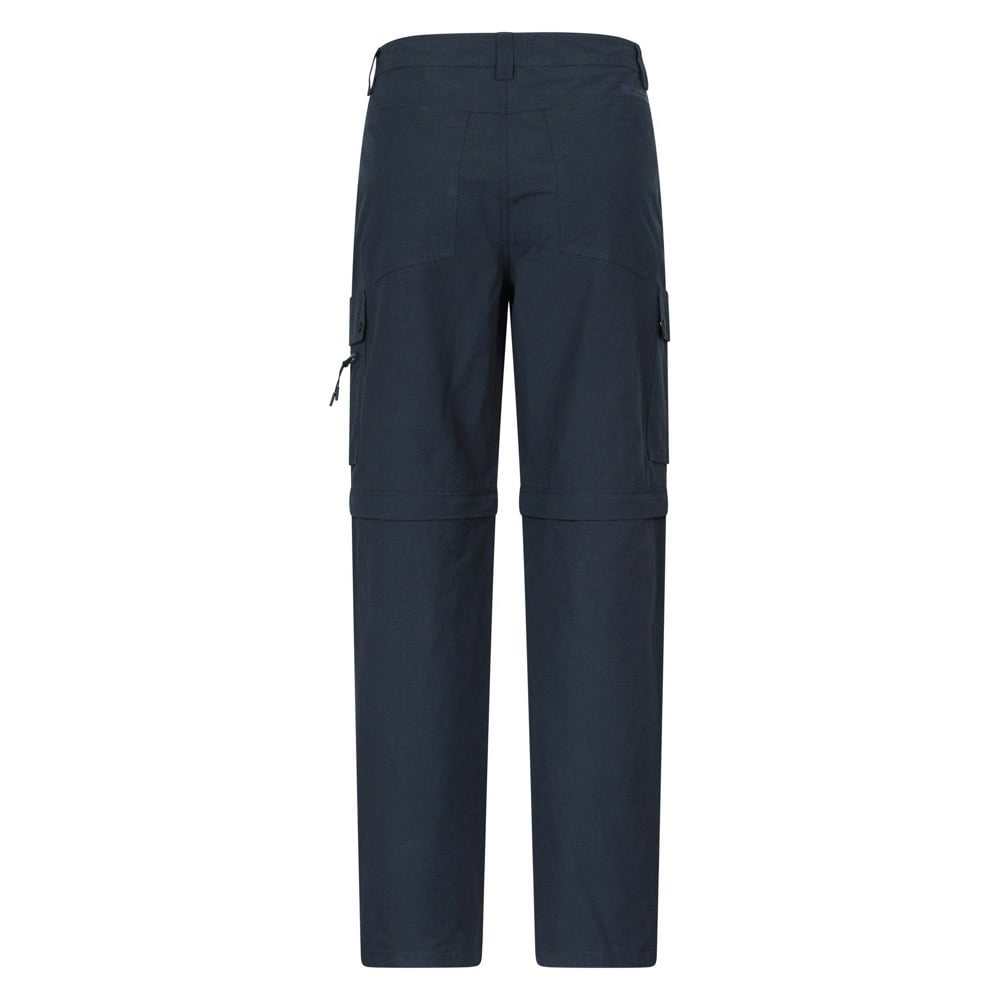 Mountain Warehouse Mens Rydal Zip-Off Hiking Trousers - Navy