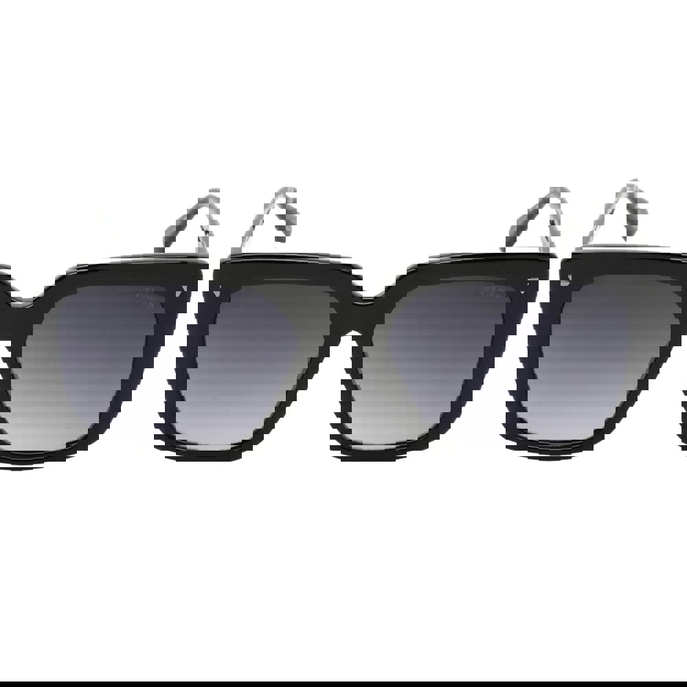 Guess Gradient Smoke Lens Shiny Black Framed Sunglasses