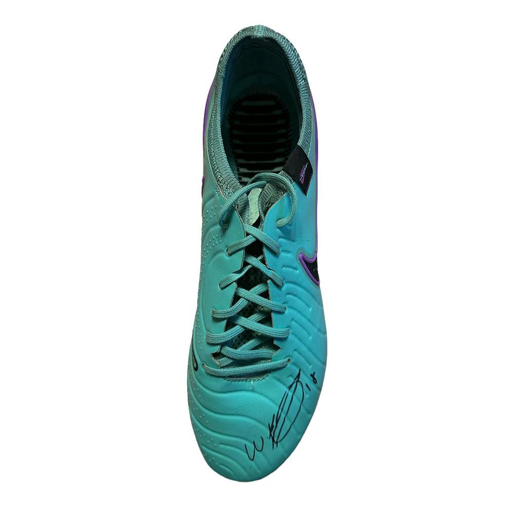 Wes Foderingham Signed & Match-Worn Boot