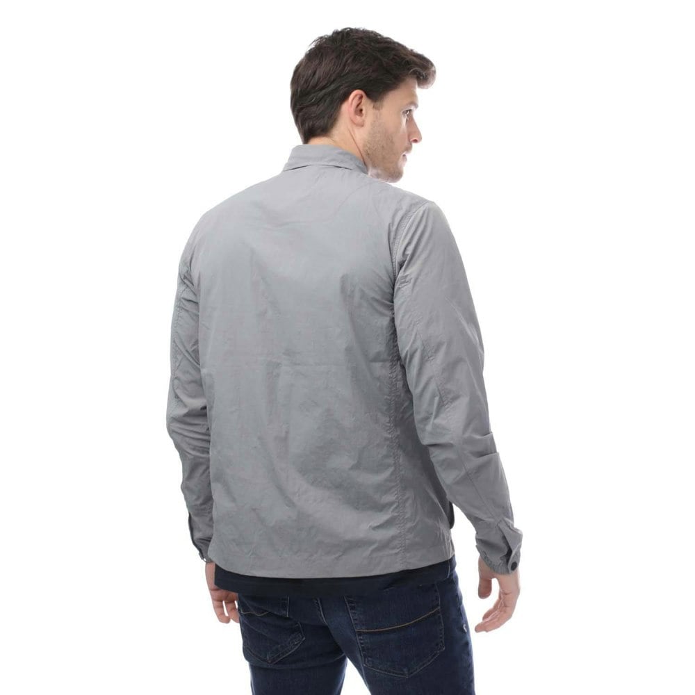 Weekend Offender Mens Granville Overshirt - Grey