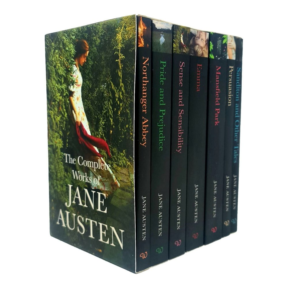 Classic Editions The Complete Works of Jane Austen 7 Books Collection Box Set