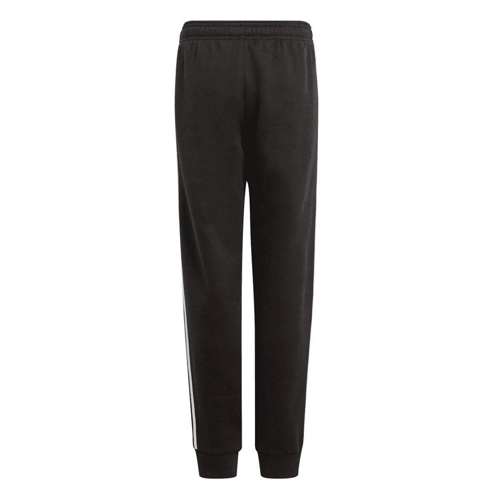 Adidas Boys Essentials Fleece 3 Stripes Jogging Bottoms - Black