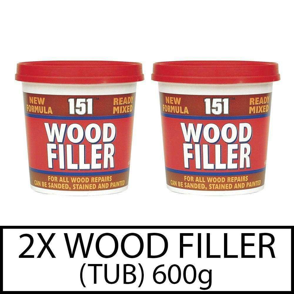 151 2X Wood Filler Ready Mixed Tub 600G