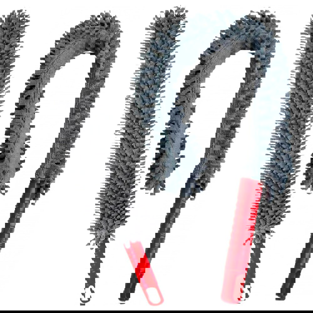 Flexible Noodle Microfibre Duster For Cleaning Dust On Blinds & Lights