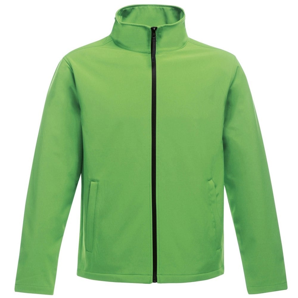 Regatta Standout Mens Ablaze Printable Softshell Jacket - Extreme Green/Black