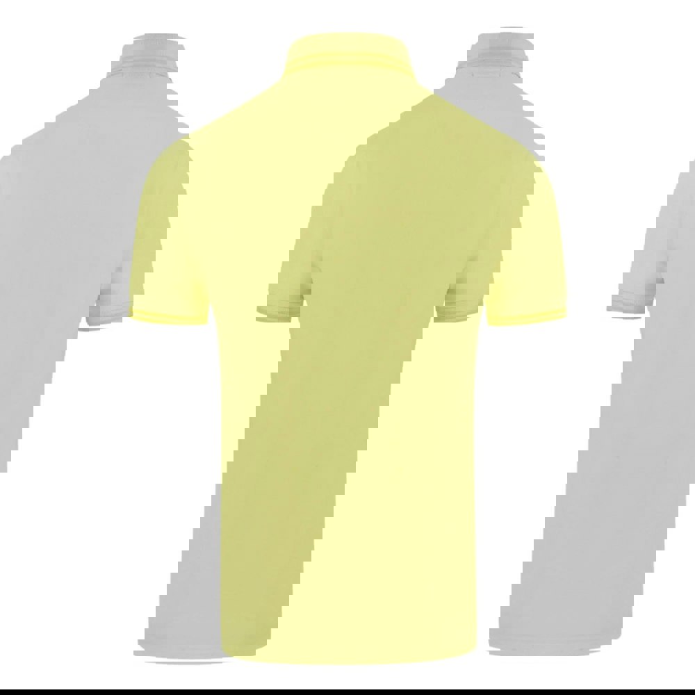 Fred Perry Twin Tipped Collar M12 I99 Polo Shirt - Yellow