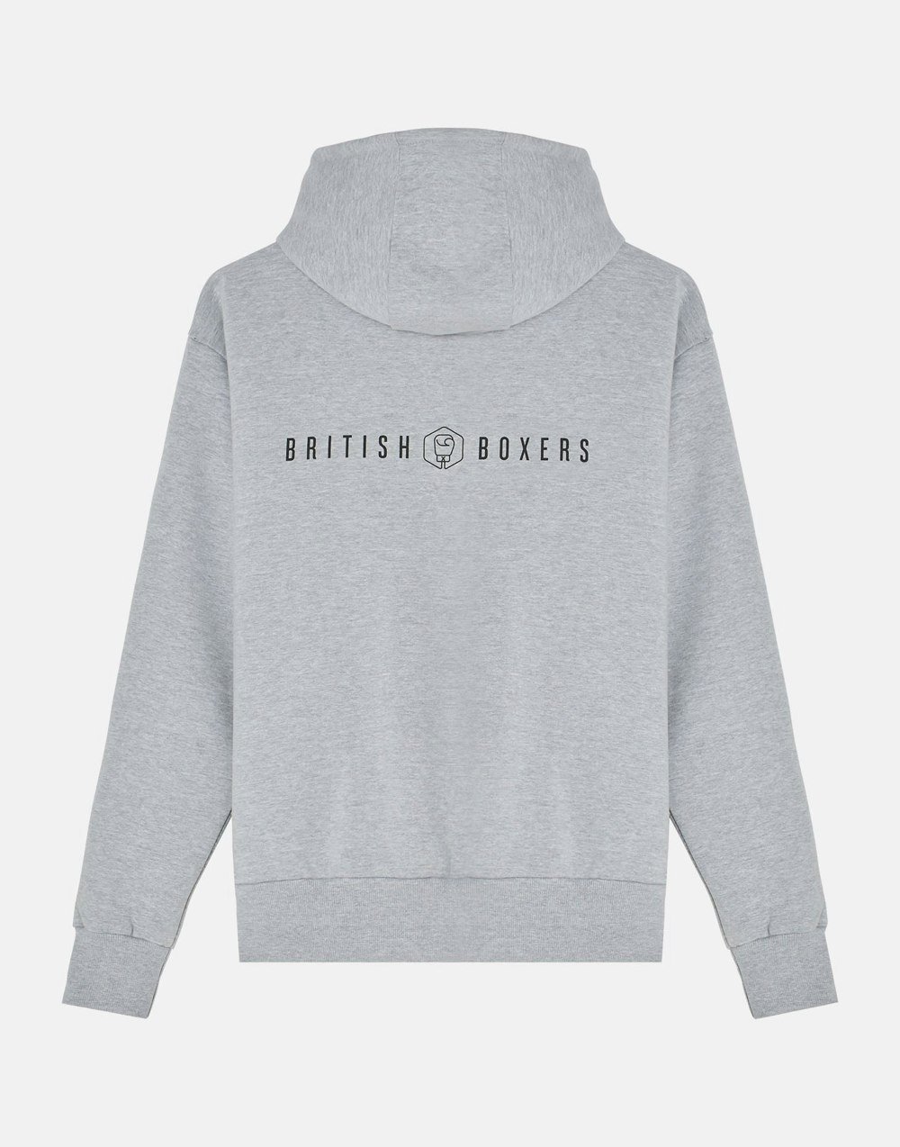 British Boxers Paul Mullin British Boxers Hoodie – Heather Grey