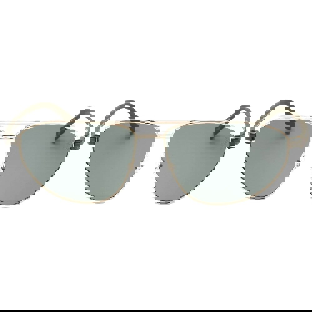 Timberland Green Polarized Lens Gold Sunglasses