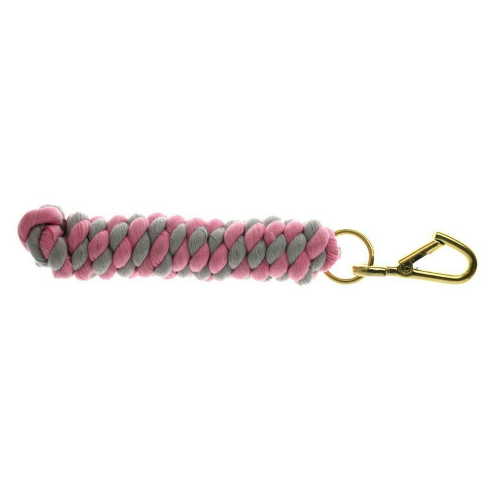 Hy Two Tone Twisted Lead Rope - Pink/Grey