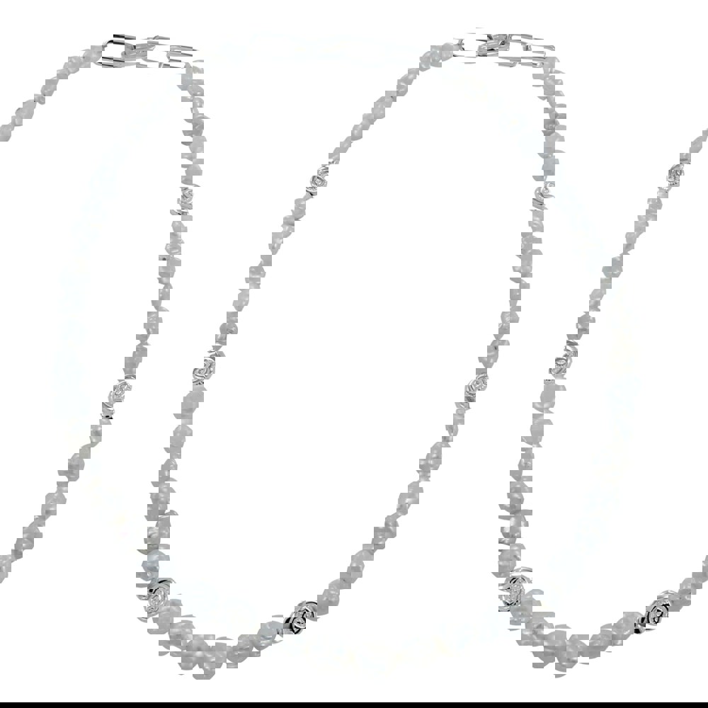 Pearl and Ammonite Necklace - Reeves & Reeves