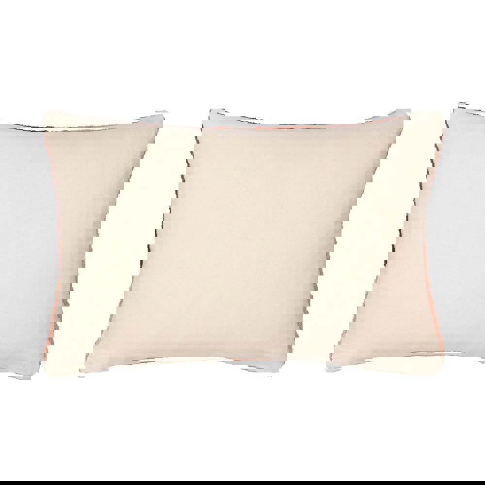 Furn Moloko Embroidered Cushion Cover - Pink Sunset