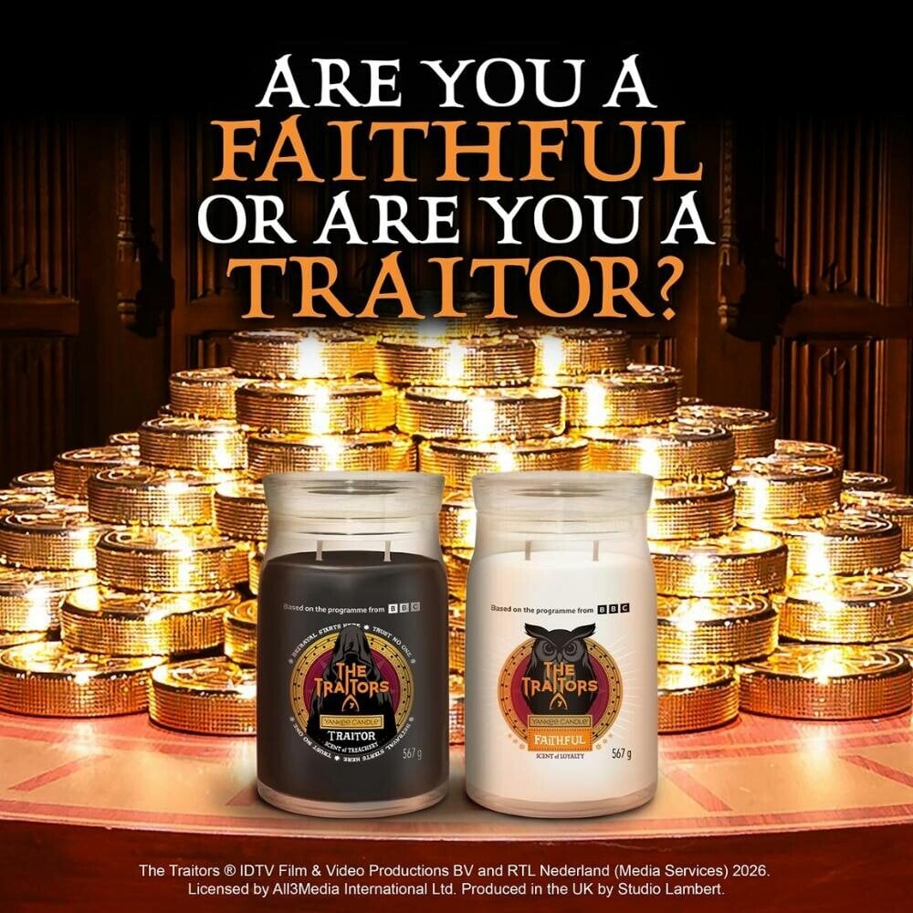 Yankee Candle The Traitors Faithful Signature Large Jar Candle