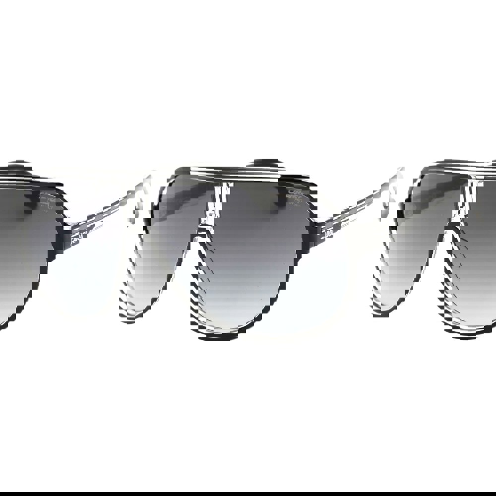 Carrera Dark Grey SF Lens White Detail Black Sunglasses One Size