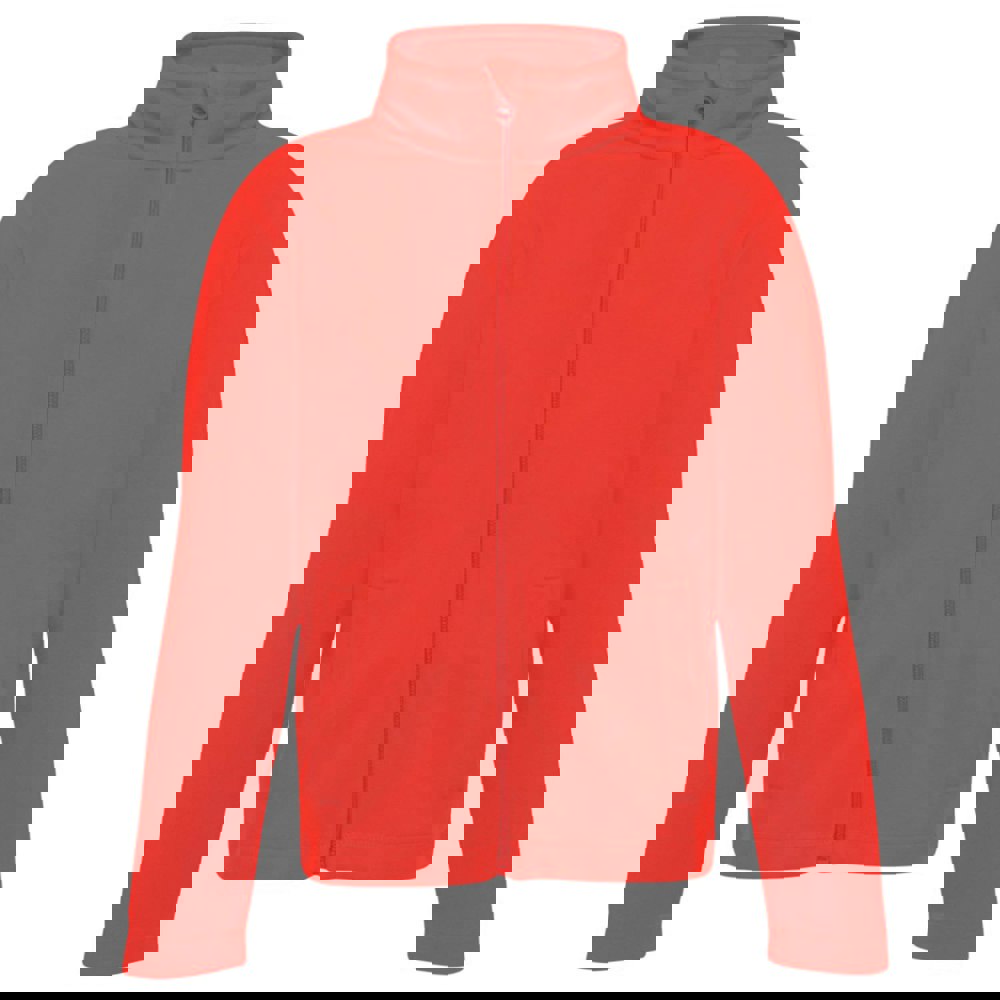Regatta Childrens/Kids Brigade II Micro Fleece Jacket - Classic Red