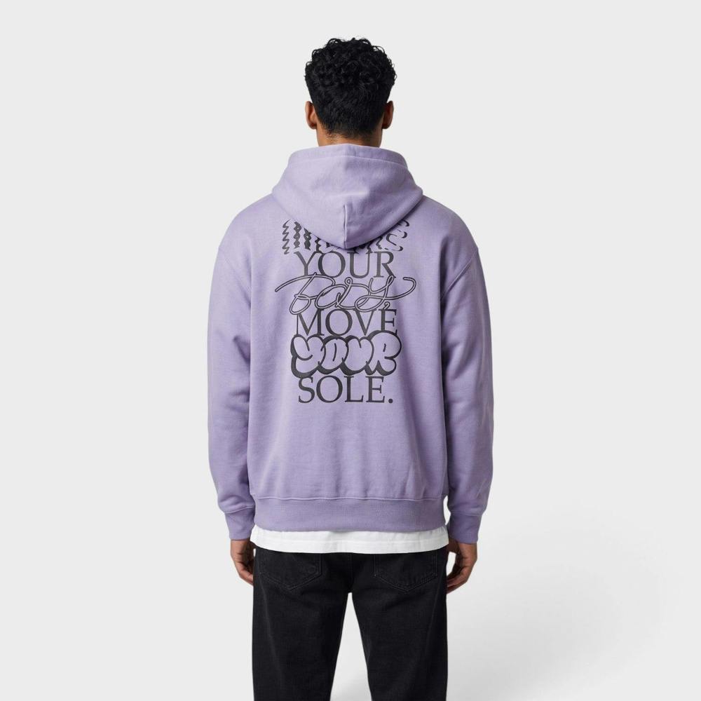 Nike Solo Swoosh Graphic Hoodie Purple
