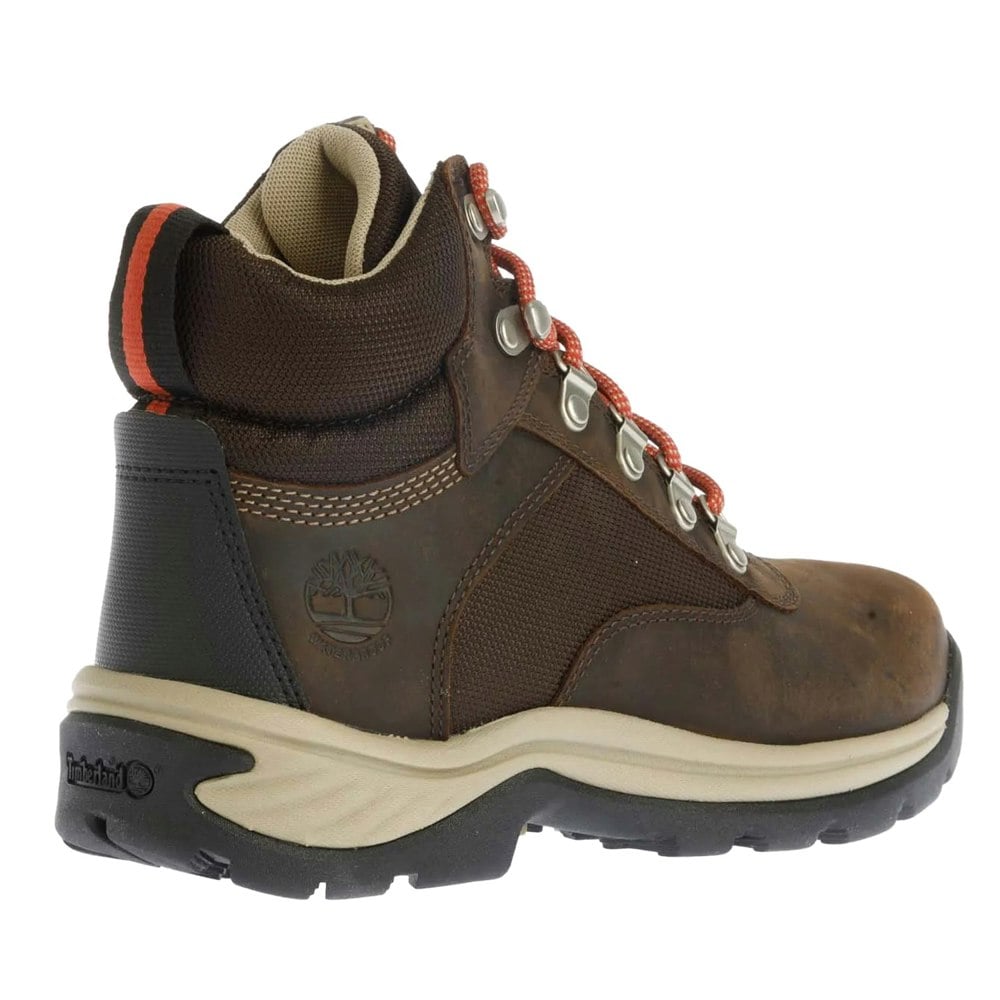 Timberland Womens/Ladies Waterproof Leather Mid Cut Lace Up Hiking Boots - Chocolate