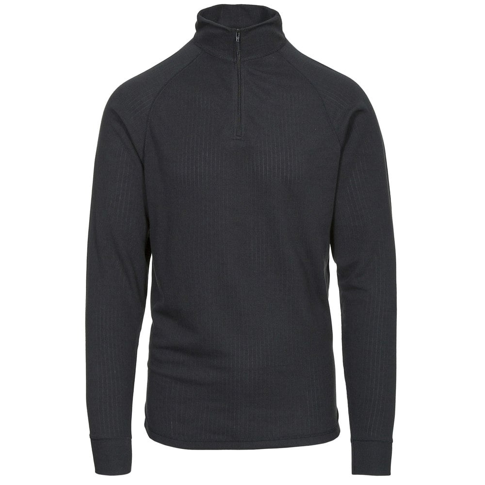 Trespass Adults Unisex Wise360 Quick Dry Base Layer Top - Black