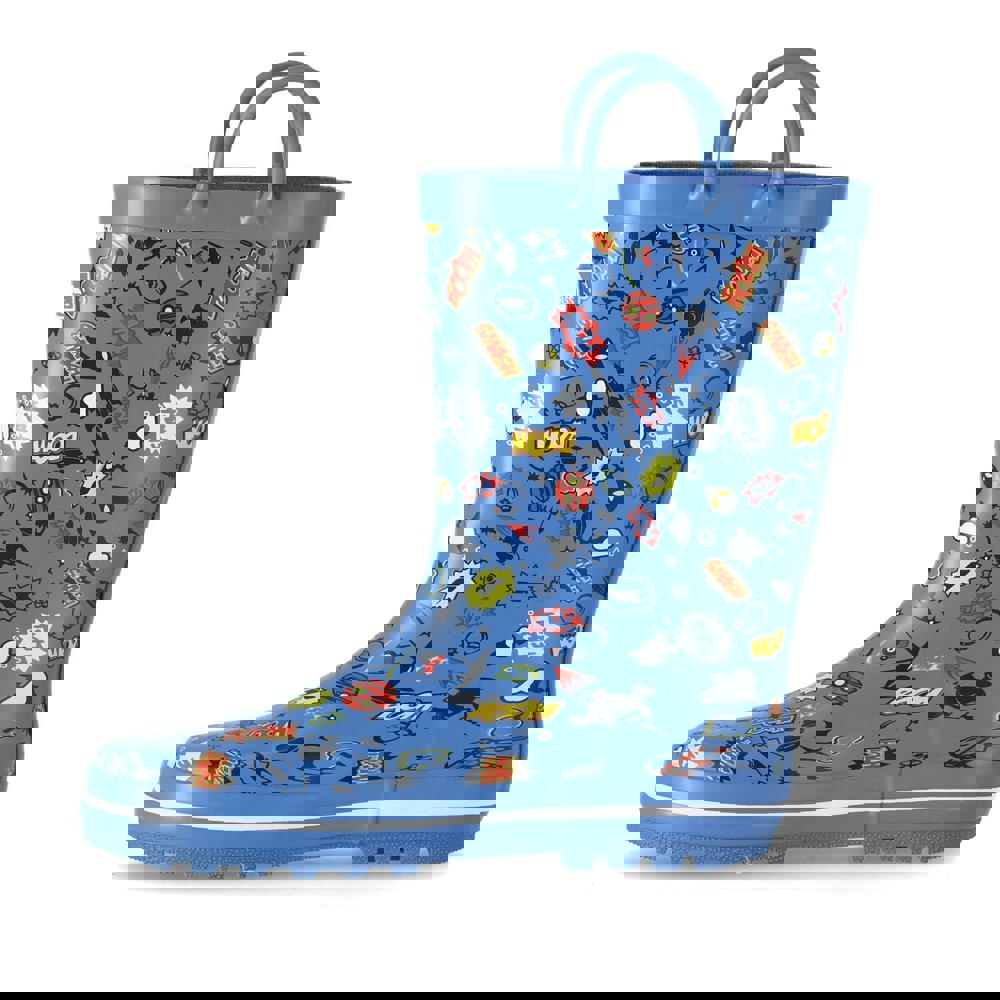 Trespass Childrens/Kids Apolloton Wellington Boots - Cosmic Blue