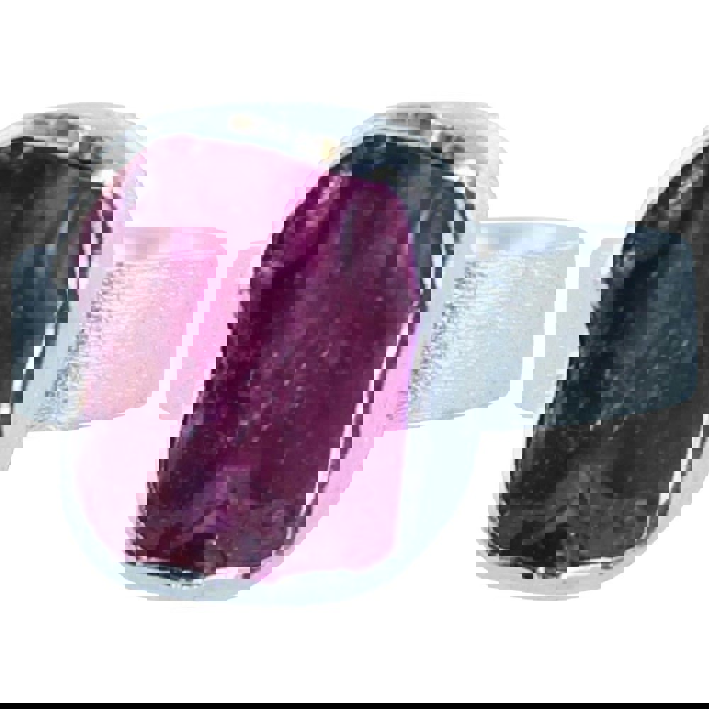 Sterling Silver and Rough Ruby Ring - Reeves & Reeves