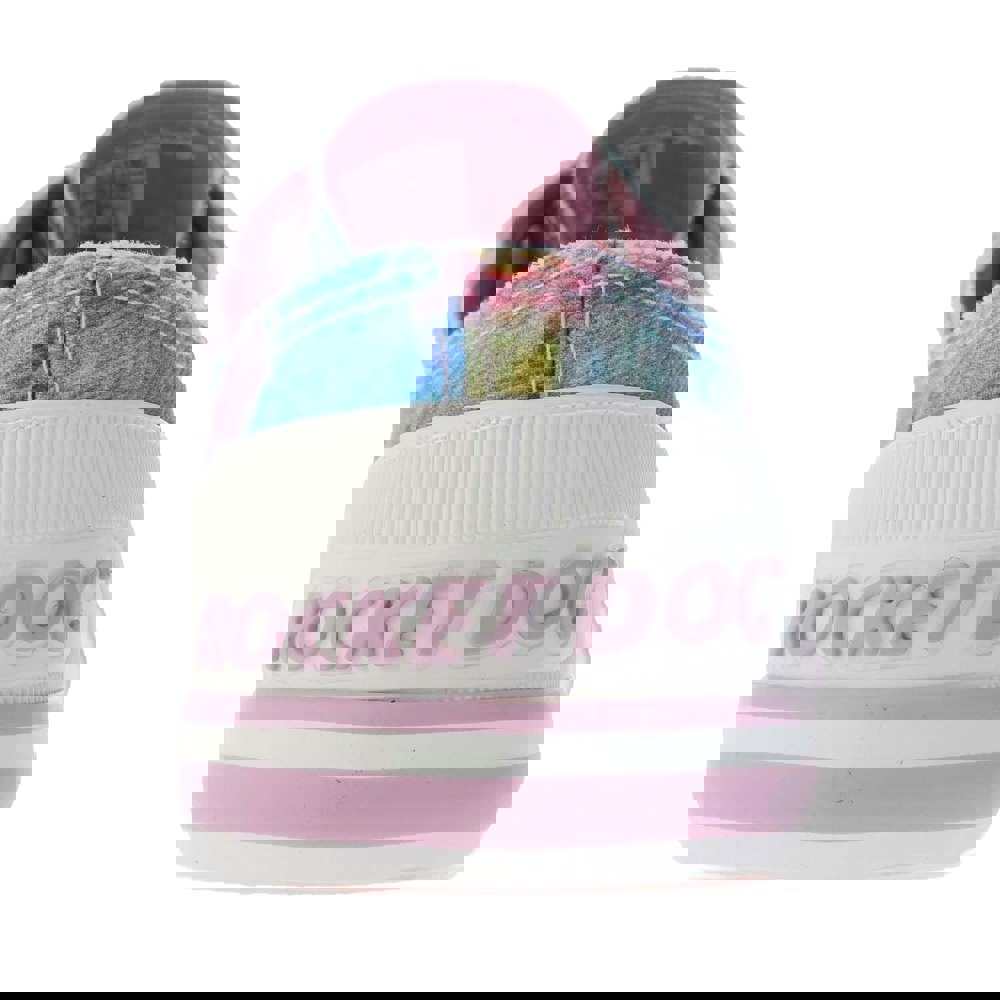 Rocket Dog Womens Jazzin Candy Tie Dye Trainers - Pink