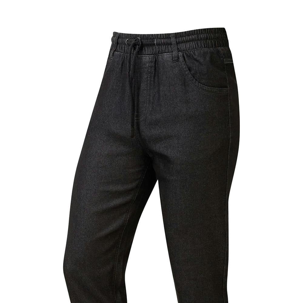 Premier Adults Unisex Artisan Chefs Joggers - Black Denim