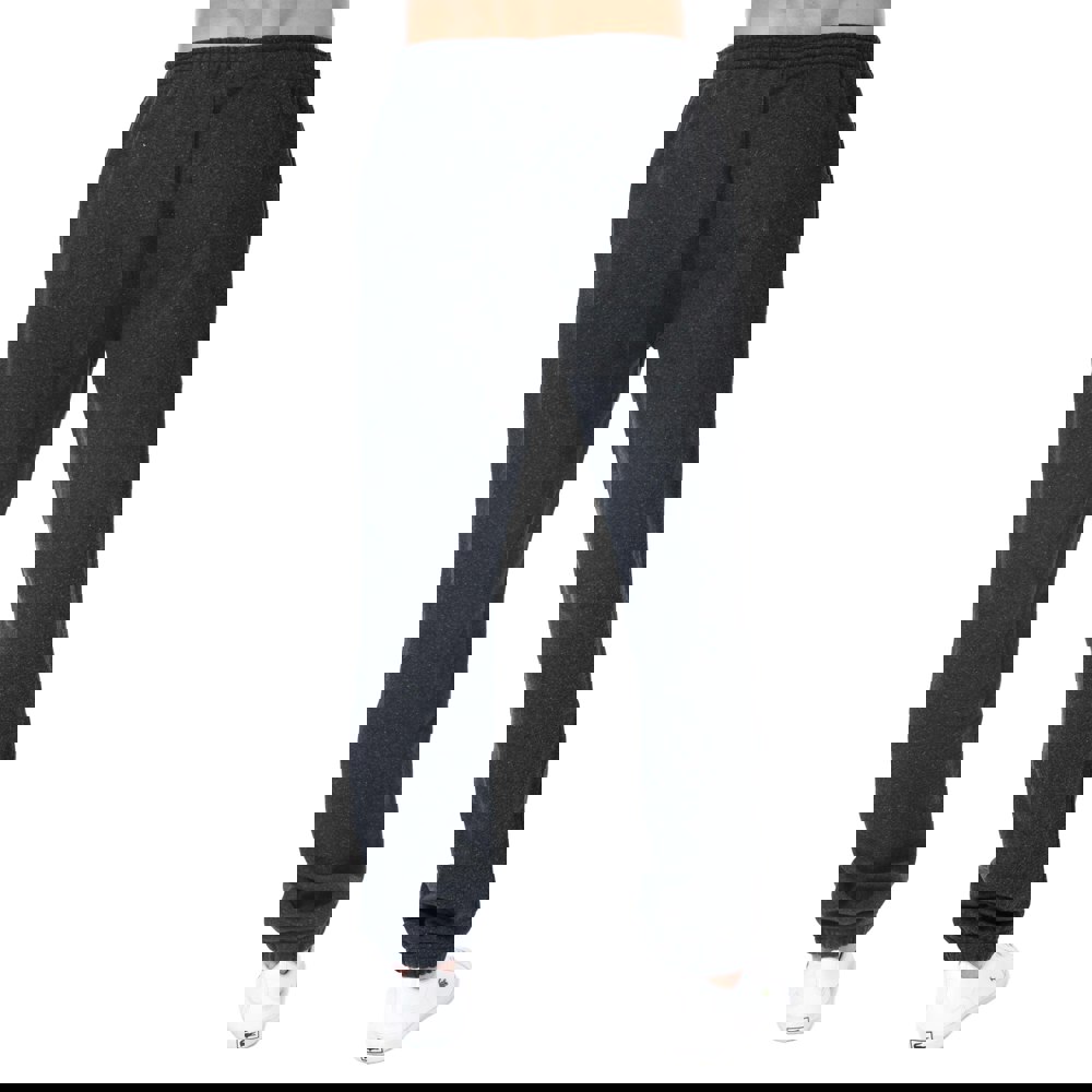 Lacoste Mens Fleece Logo Jogging Bottoms - Charcoal