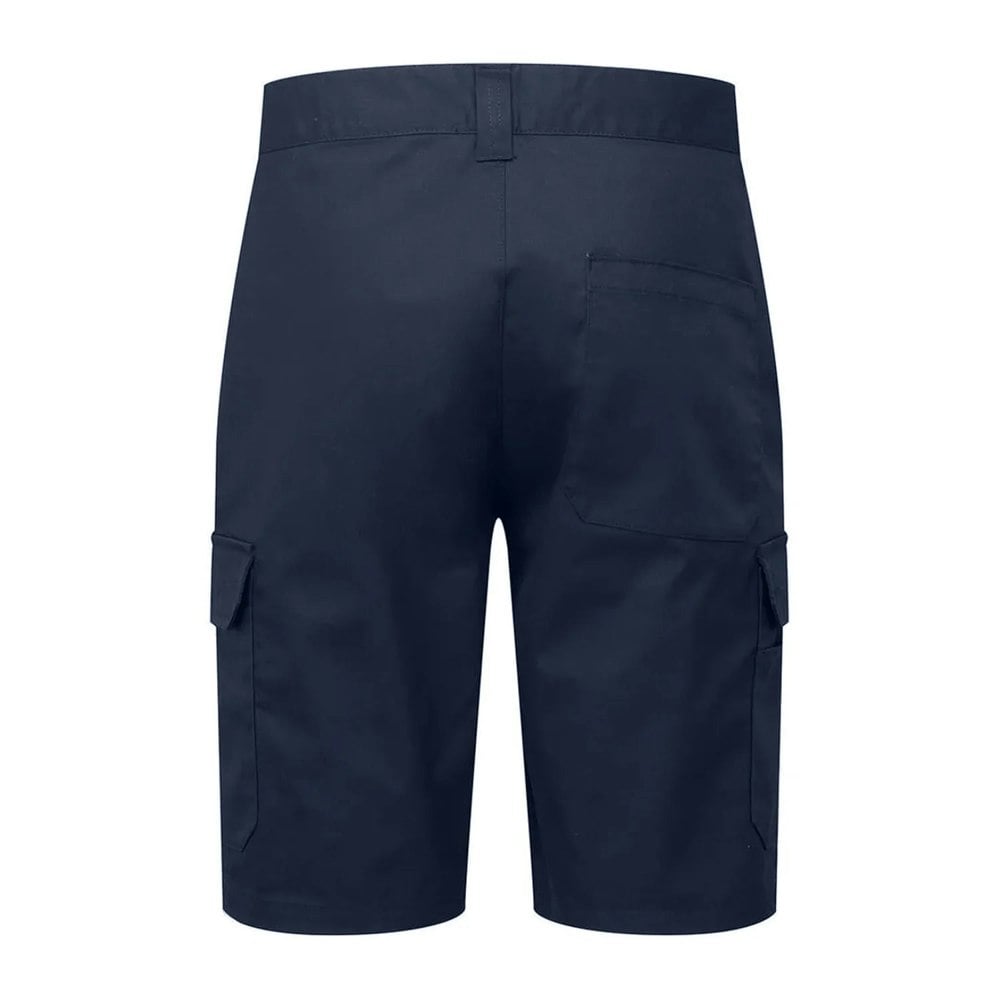 Premier Mens Work Cargo Shorts - Navy