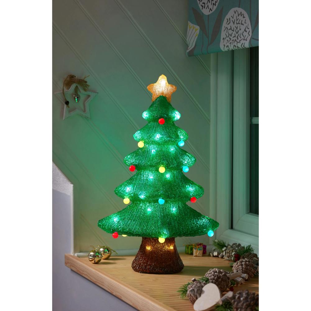 Scotts of Stow InLit Ice Bauble Tree