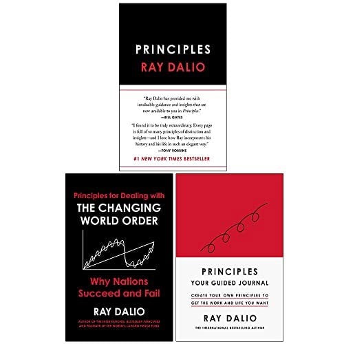 Simon & Schuster Ltd Ray Dalio Collection 3 Books Set