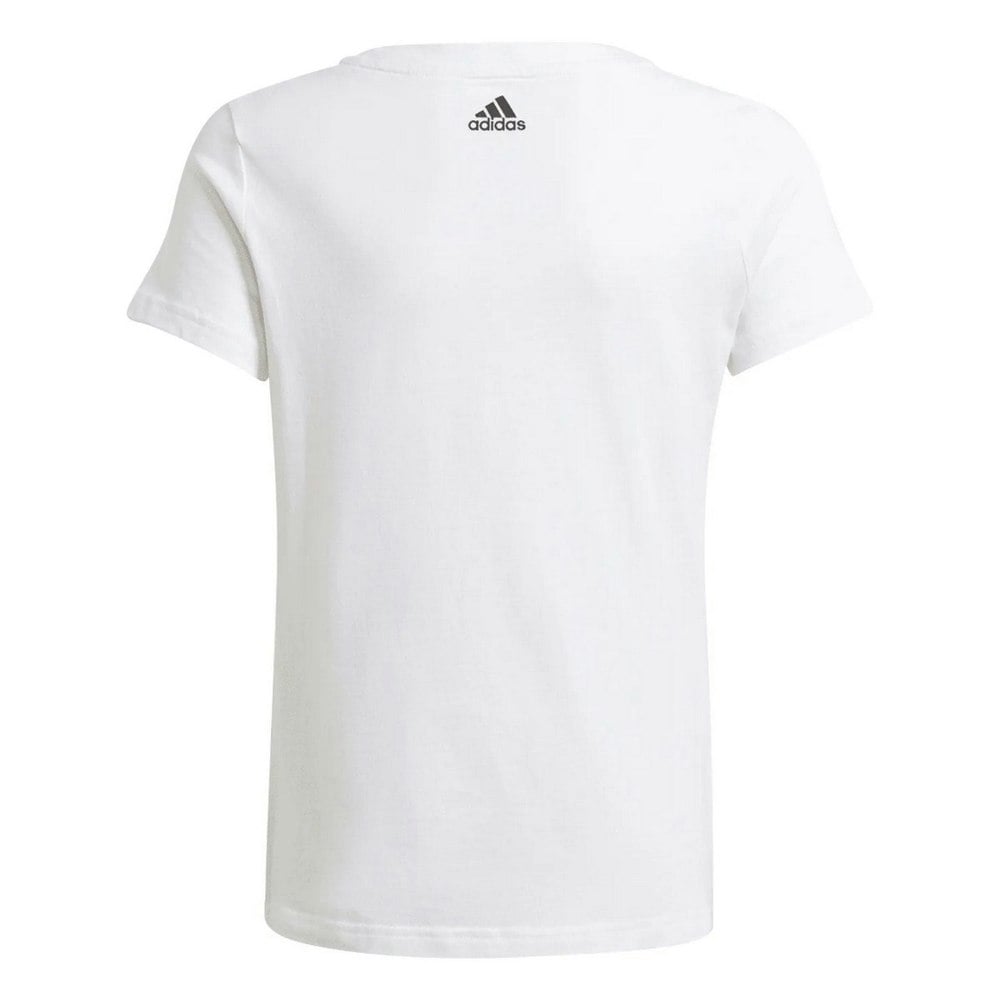 Adidas Girls Essentials Linear T-Shirt - White