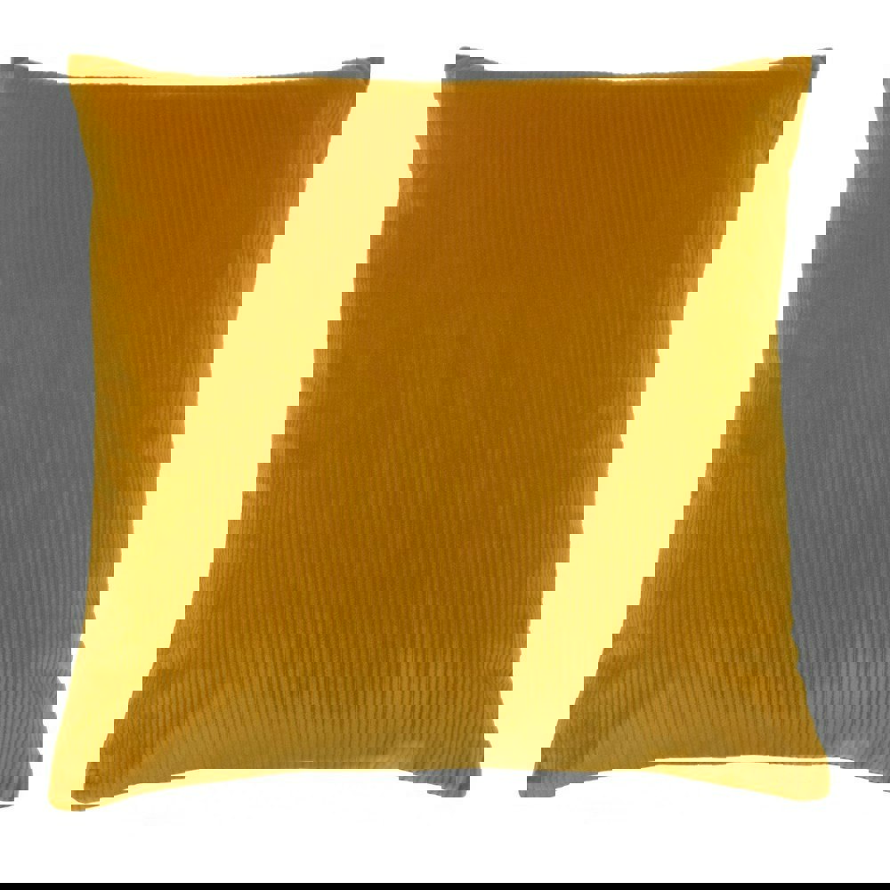Furn Aurora Corduroy Cushion Cover - Ochre Yellow