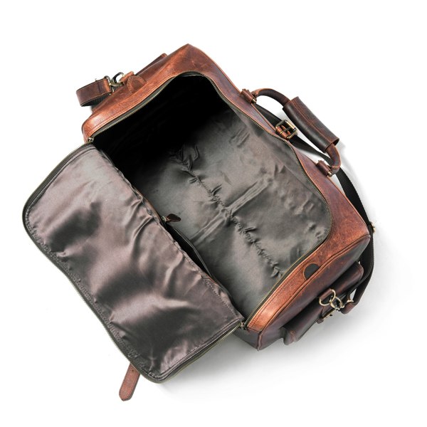 The Bowie Leather Duffle - DÖTCH CLUB