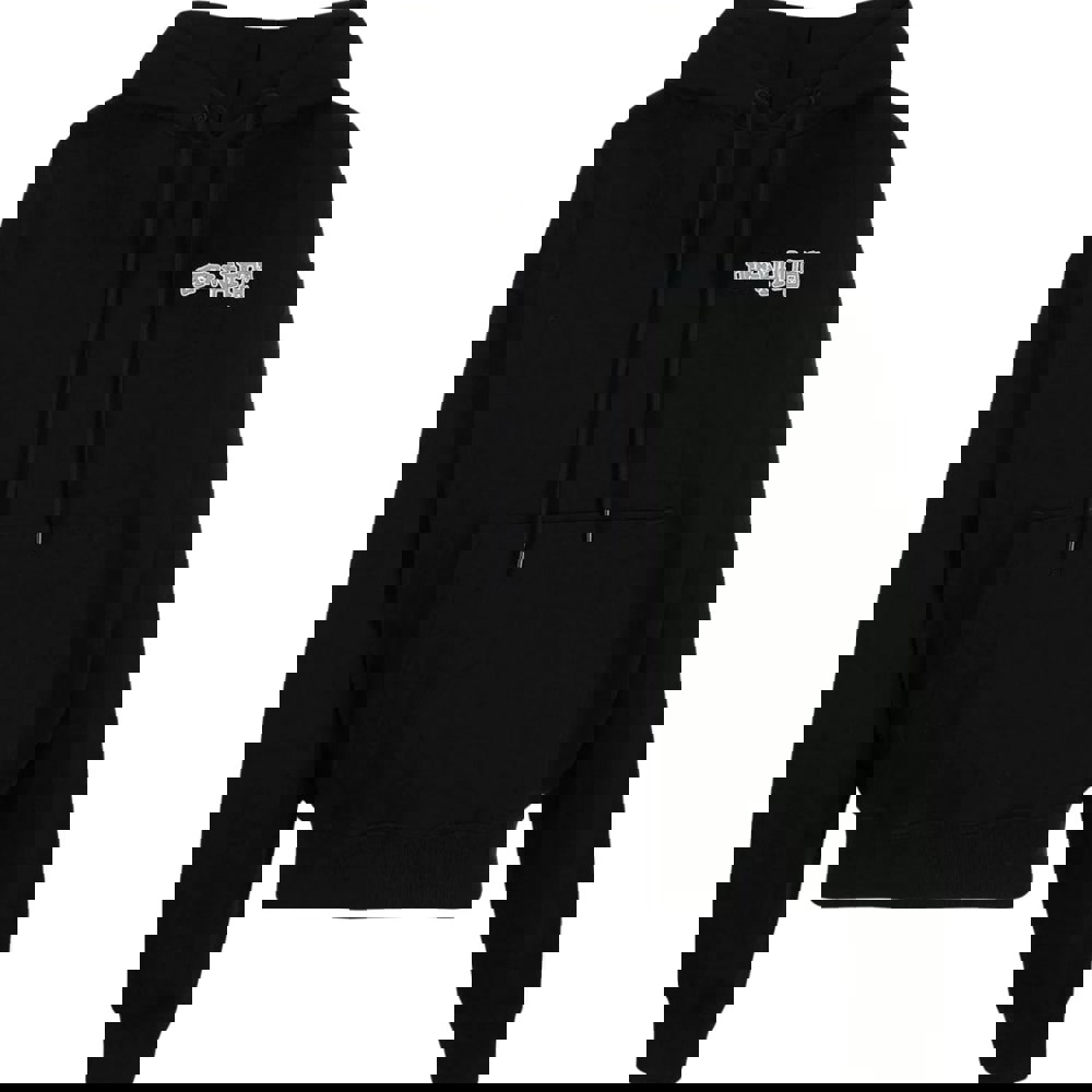 Off-White Carlos Arrow Logo Black Oversized Fit Hoodie S