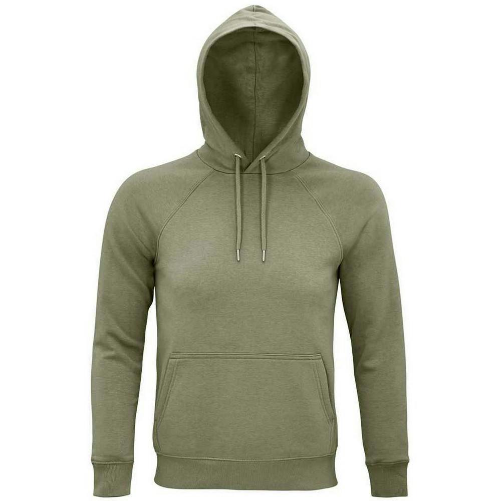 SOLS Unisex Adult Stellar Organic Hoodie - Khaki - Khaki - 80% Organic Cotton/20% Recycled Polyester
