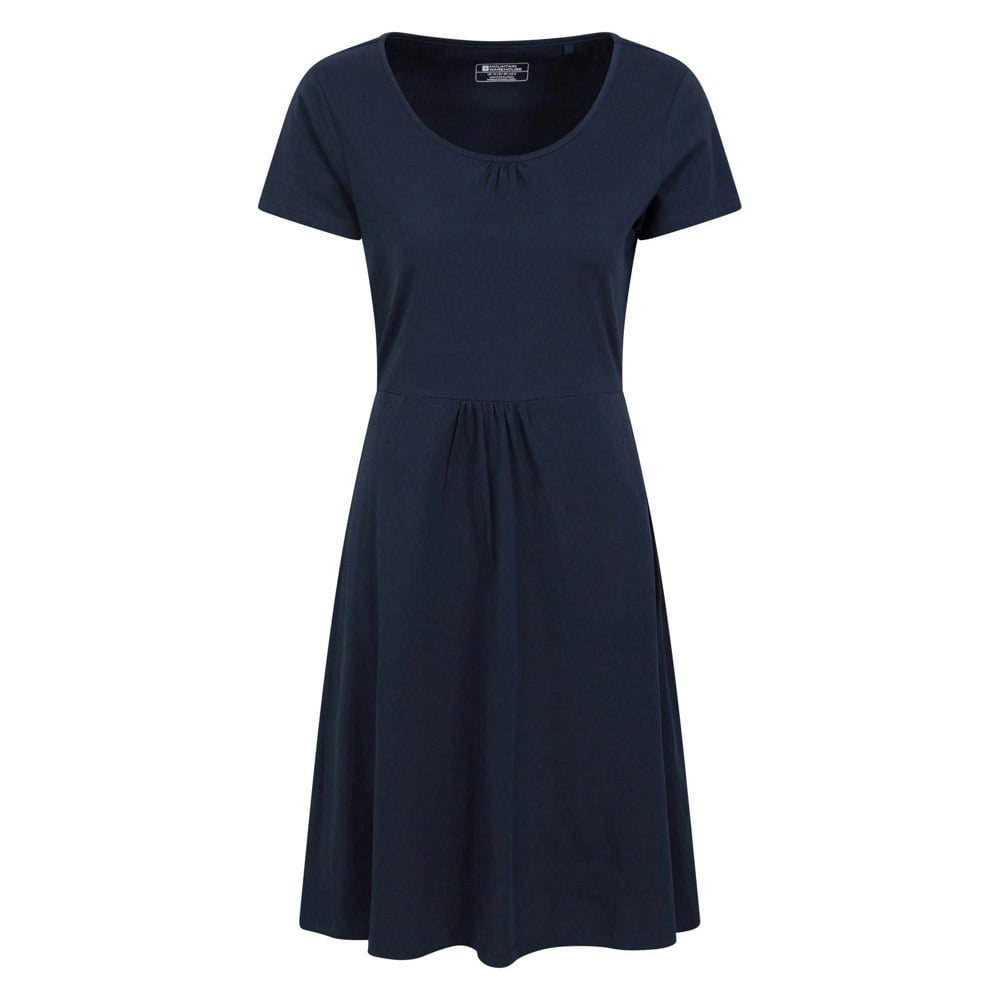 Mountain Warehouse Womens/Ladies Essentials Lora Plain Skater Dress - Dark Blue