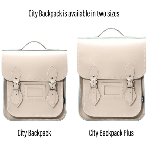 Iced Coffee Leather City Backpack - Backpack - Zatchels