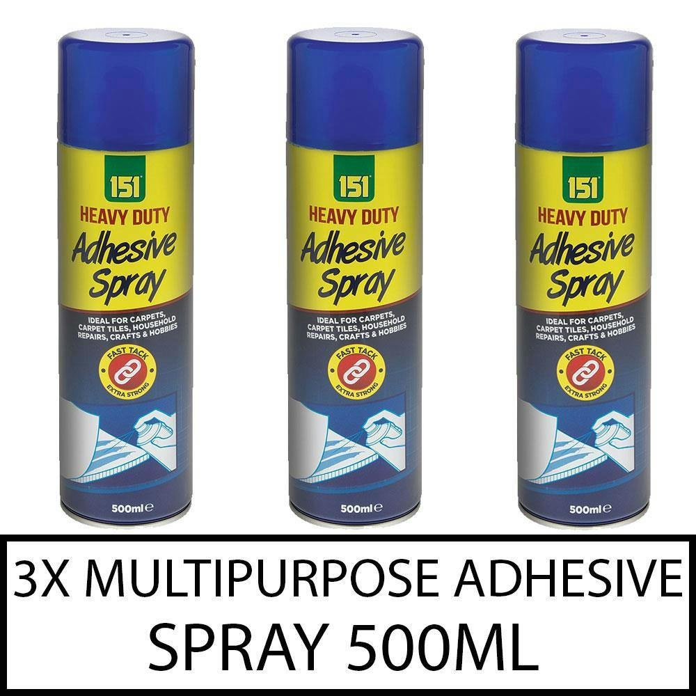 151 3X Multipurpose Adhesive Glue Spray 500ml