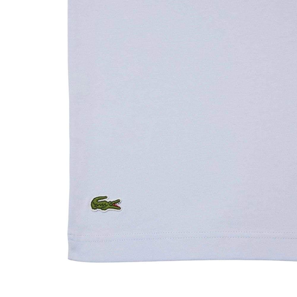 Lacoste Mens Roland Garro Edition Cotton Tennis T-Shirt - Blue