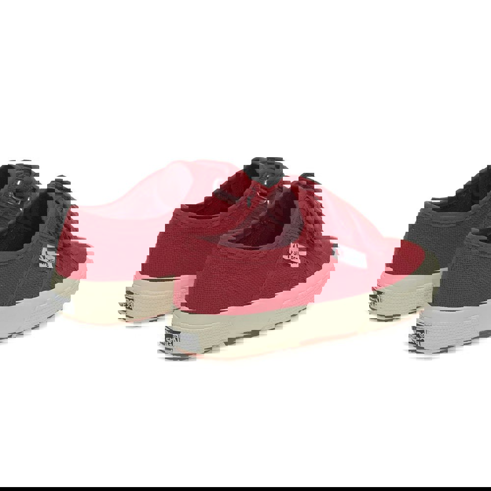 Superga Childrens 2750 Jstrap Trainers - Red