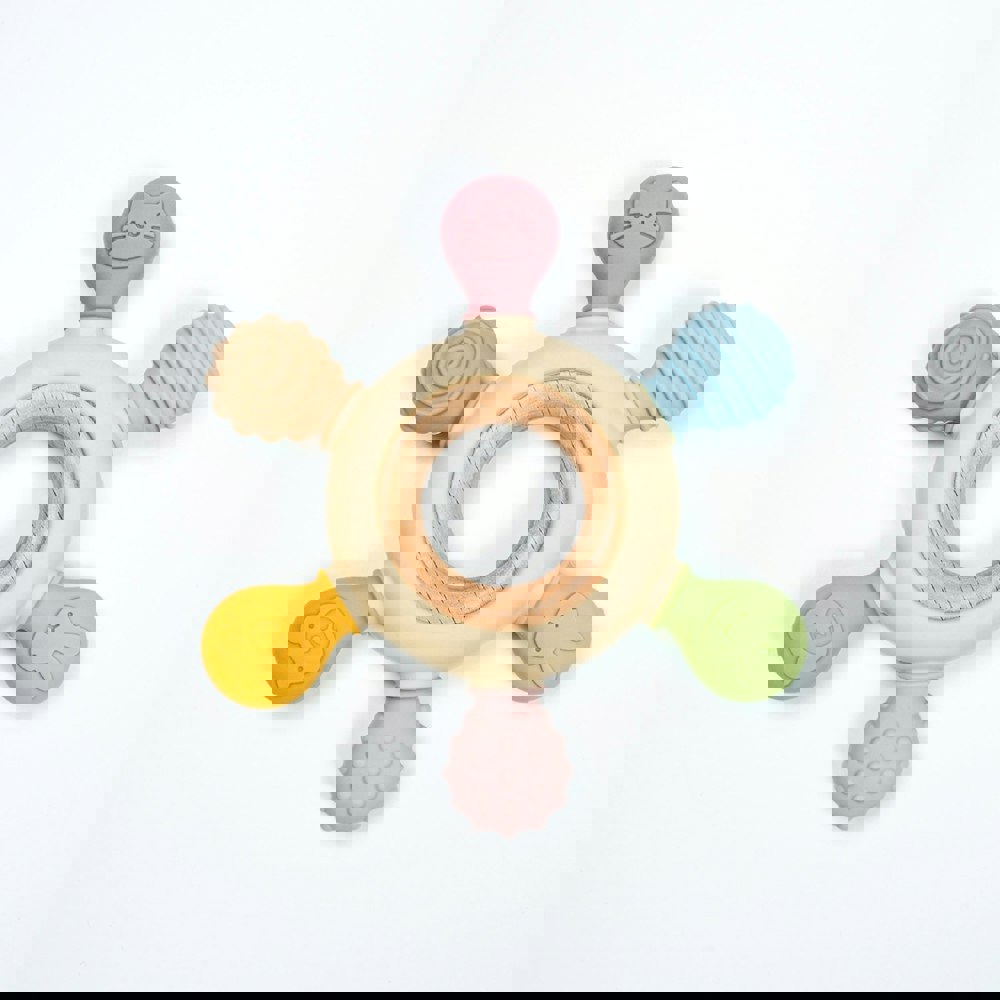 Zello Wooden Teething Ring