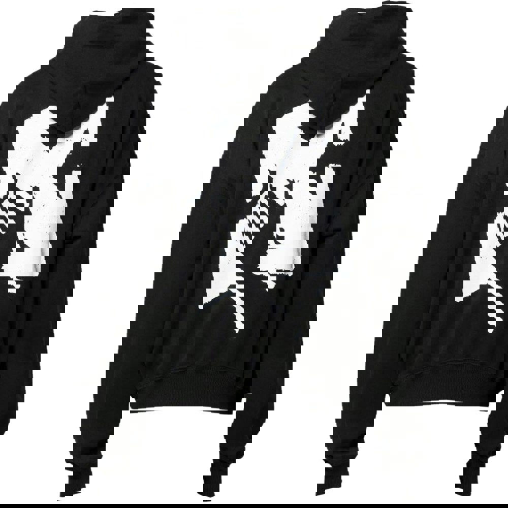 Off-White Hand Arrow Logo Boxy Fit Black Hoodie