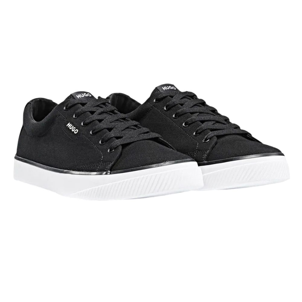 Hugo Mens Dyer Canvas Trainers - Black