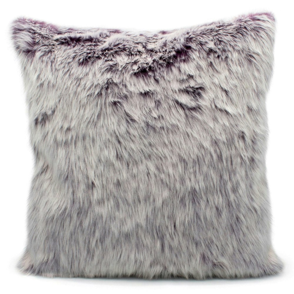 Velosso Luxury Faux Fur Cushion - 43cm x 43cm