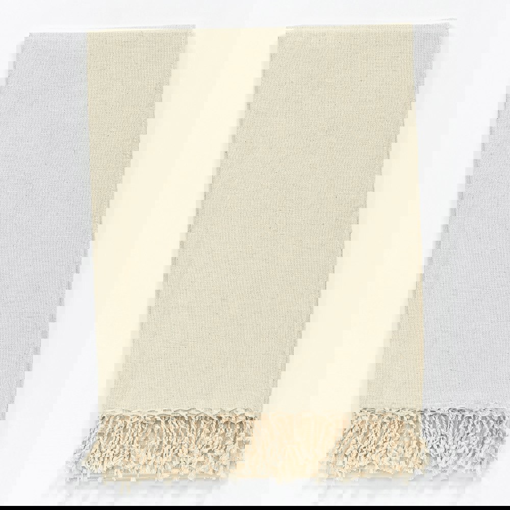 Linen Cotton blend bath sheet