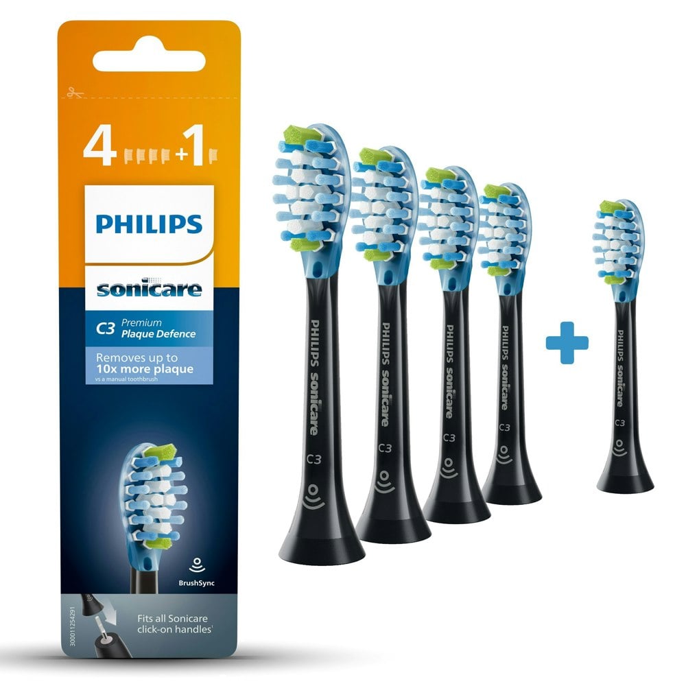 Philips Sonicare C3 HX9045/33 Premium Plaque Defence Brush Heads 5pk