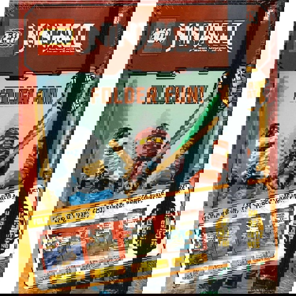 Lego Ninjago Folder Fun